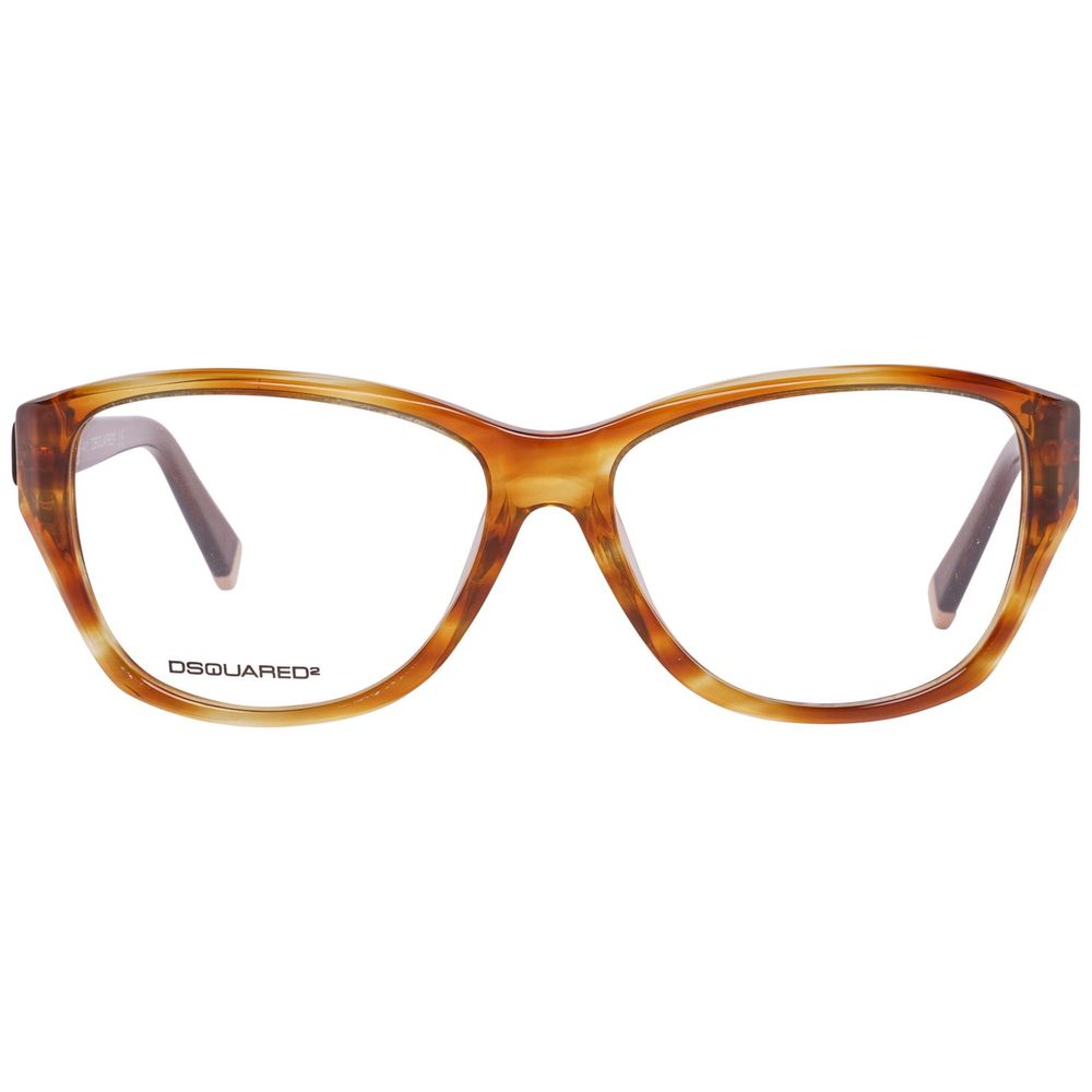 Dsquared² kahverengi plastik çerçeveler